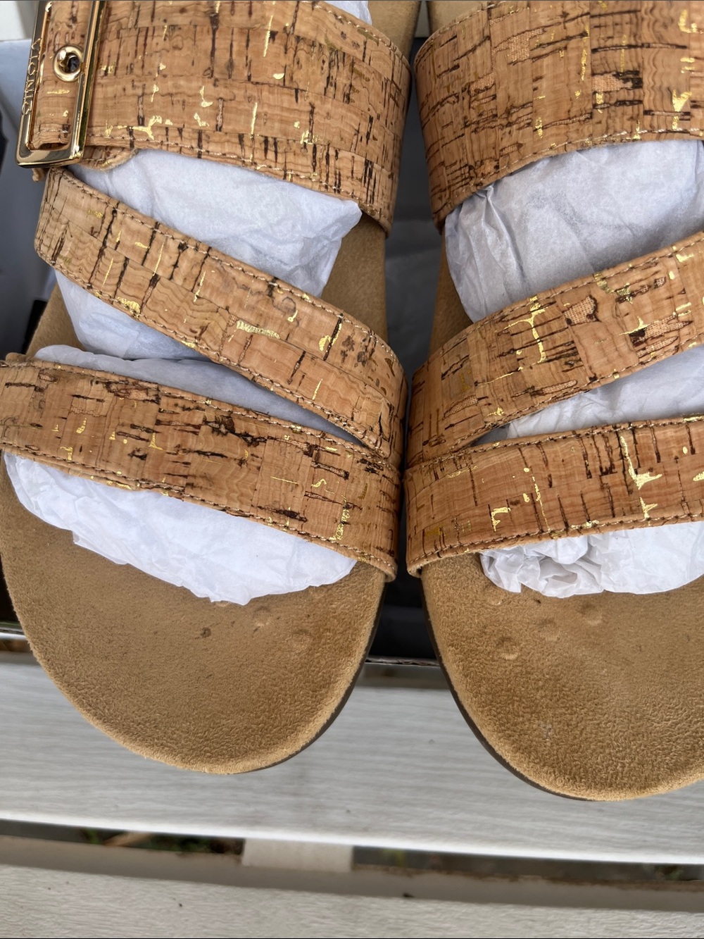 Women’s Skylar Cork-Strap Slide Sandals 10W (wide) - excellent condition! - Picture 5 of 11